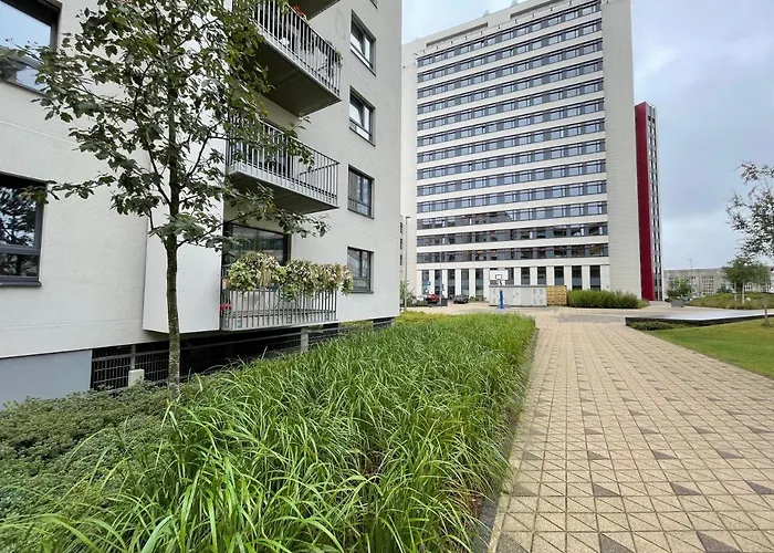 Jauna Teika Cosy 1bdr Apartment, Self Check-in Lägenhet *